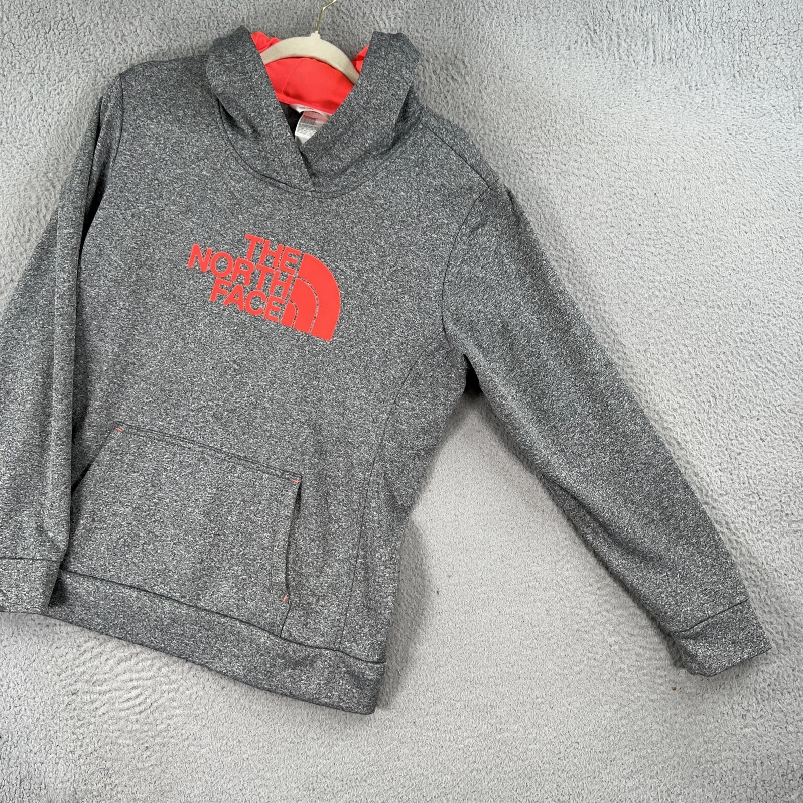 VETEMENTS Felpa con cappuccio The North Face DONNA XL pullover felpa con cappuccio grigio poliestere donna