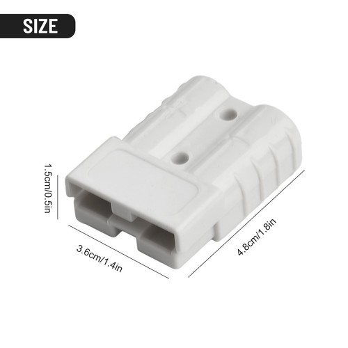Connectors Adapter 2 Pieces 48x37mmx16m 600V &4X Terminal Silver Plated Copper - Picture 5 of 12