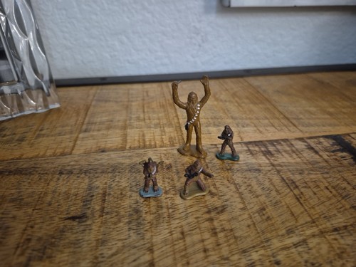 1982 LFL STAR WARS Chewbacca Micro Collection Die Cast Figure 2", 4 Total - Bild 4 von 8
