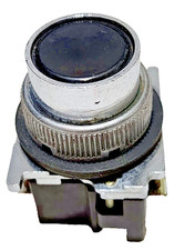 Cutler-Hammer 10250T Black Push Button Switch with Contact Block 600Vac 250Vdc
