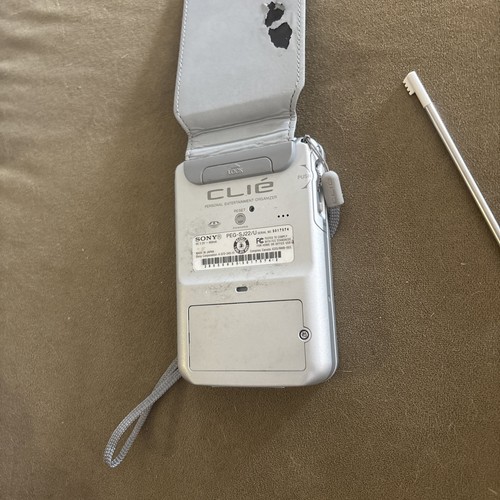 Sony Clie PEG-SJ22/U Osobisty organizer rozrywkowy z rysikiem Niesprawdzony Tak jak jest - Zdjęcie 2 z 5
