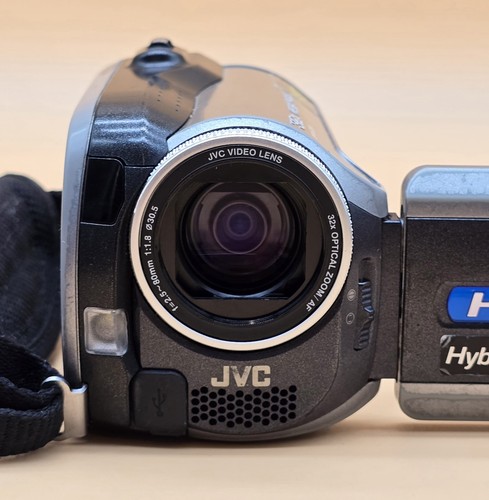 Videocámara digital JVC Everio GZ-MG155EK 30 GB HDD plateada probada - Imagen 3 de 12