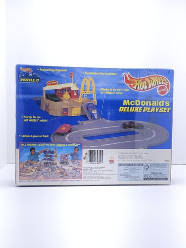🔥 Hot Wheels McDonald's Deluxe Playset 65850 - 1990s Vintage - NEW & SEALED! 🔥 - Picture 4 of 5