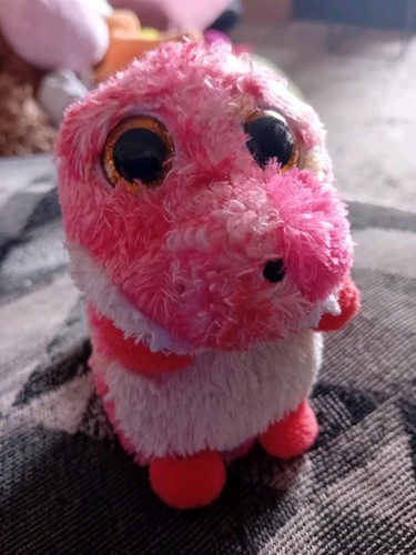 Keel Toys Mini Motsu Reggie The Pink Dinosaur, Mini Plush Soft Toy - Picture 9 of 14