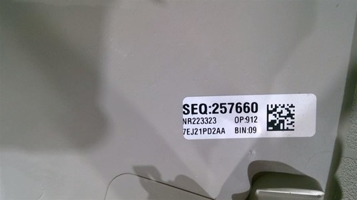2020-2024 CHRYSLER VOYAGER RIGHT SIDE QUARTER TRIM PANEL OEM 7EJ21PD2AA - Picture 6 of 11