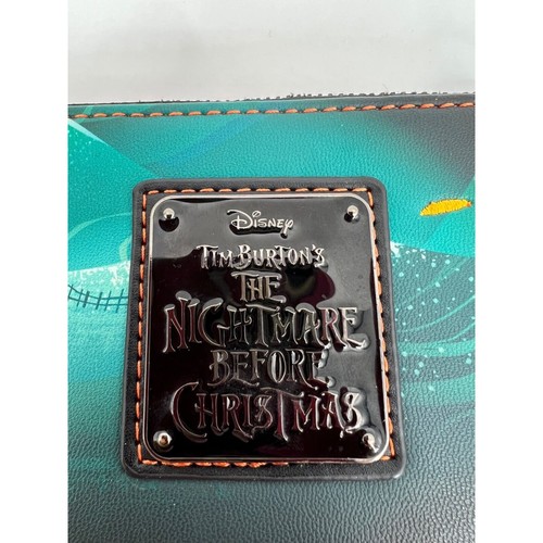 Cartera Disney Loungefly Pesadilla antes de Navidad simplemente destinada a ser nueva sin etiquetas - Imagen 2 de 15