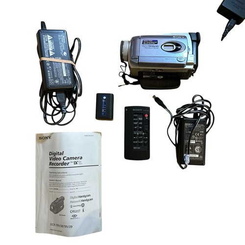 Videocámara digital Sony DCR-TRV38 Handycam Mini DV en excelente estado - Imagen 5 de 5