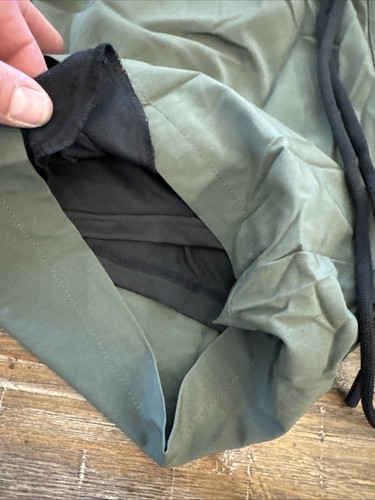 Mens Swim Trunks with Compression Liner 2 in 1 Beach Swimming Quick Dry Green M - Picture 3 of 5