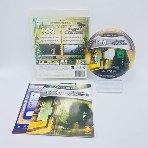 CLASSICS HD ICO & SHADOW OF THE COLOSSUS PS3 💎 PLAYSTATION 3 PAL ITA KOMPLETT🎁 - Bild 2 von 5