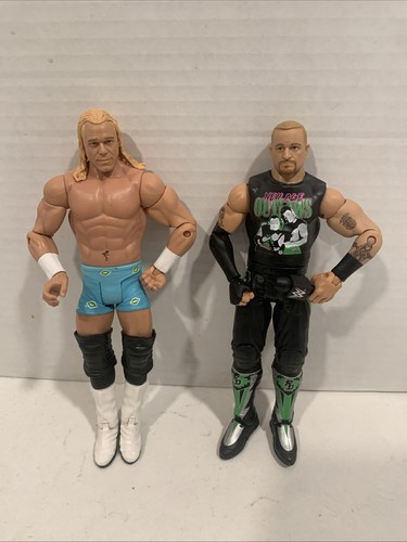 Lote de figuras de lucha libre WWE Battle 32 Billy Gunn Road Dogg DX New Age Outlaws - Imagen 1 de 10
