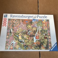 Ravensburger Garden of Sun Signs 3000 Piece Jigsaw Puzzle BRAND NEW 