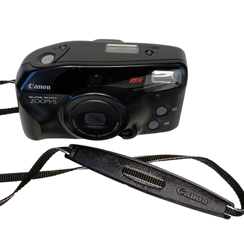 Vintage Canon Sure Shot ZOOM-S AF 35mm Point and Shoot ungetestet 38-60mm 1:3.8 - Bild 10 von 12