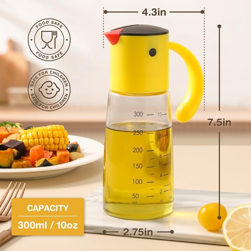 Olive Oil Dispenser Bottle for Kitchen Auto Flip Vinegar Dispenser-Leakproof ... - Picture 4 of 9