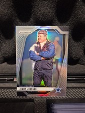 2024 Panini Prizm Football Jimmy Johnson Silver Dallas Cowboys