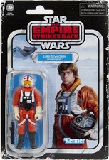 Star Wars 3.75 Retro Collection Luke Skywalker Snowspeeder NIP Hasbro