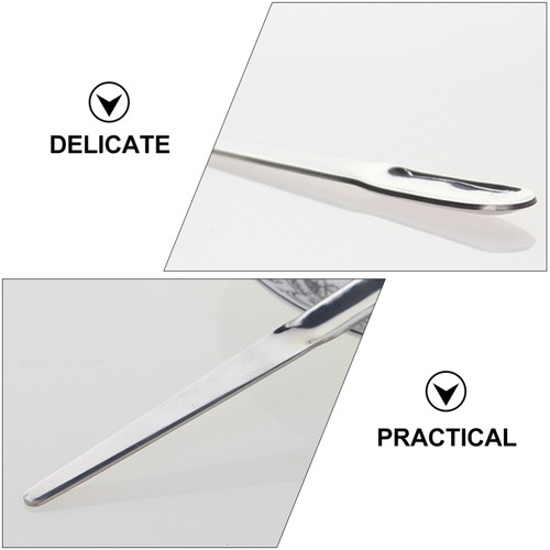 4 Pcs Metal Spoon Coffee Stirrers Mixing Small Spoons for Espresso - Bild 2 von 12