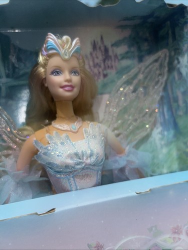 Barbie as Odette of Swan Lake Light-Up Doll with Wings 2003 Edition Flaws New - Picture 3 of 12