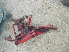Massey Harris 33 Mh Tractor Orignal Hydraulic Lift Cylinder + Bracket & Out Port