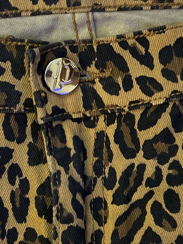 Politics Jeans Stacked Distressed Denim Galil Cheetah 506 Size 38 Cheeta Punk - Picture 8 of 10
