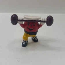 Kool-Aid Man Weightlifting PVC Kraft General Foods Vintage Figure