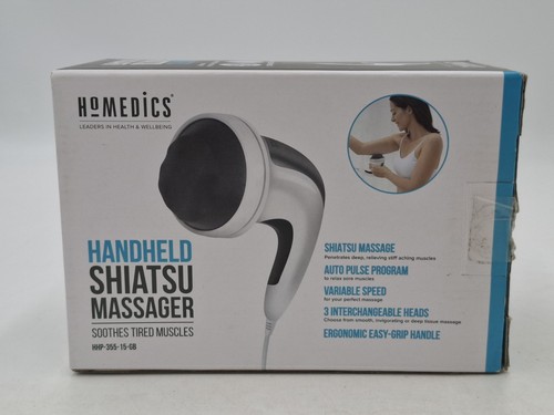 Homedics Handheld Shiatsu Massager - Soothe Tired Muscles - HHP-355-15-GB - Bild 4 von 14