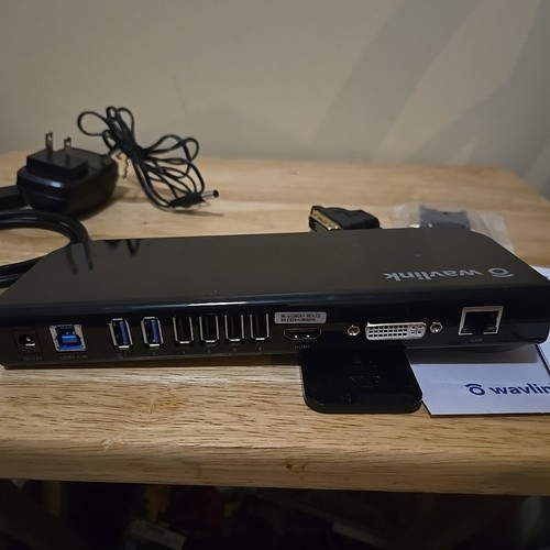 Wavlink USB 3.0 Dual Video Dockingstation WL-UG39DK1 mit USB Kabel & Netzteil - Bild 5 von 7