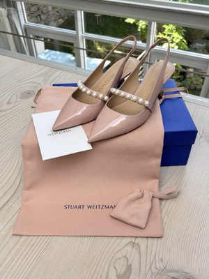 Stuart Weitzman  Slingback Pumps  Gr. 37,5  NP   450.- wurde 1x kurz getragen