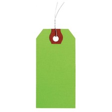 GRAINGER APPROVED 1GYU5 Blank Shipping Tag,Paper,Colored,PK1000 1GYU5