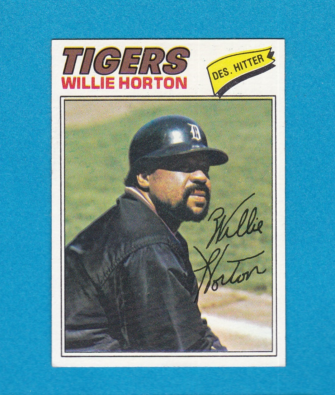 1977 TOPPS BASEBALL SET BREAK 660 WILLIE HORTON TIGERS NM+