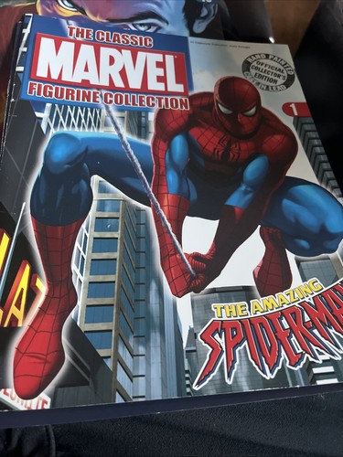 Lote de 5 revistas de colección de estatuillas clásicas de Marvel solo She Hulk Spider M - Imagen 3 de 6