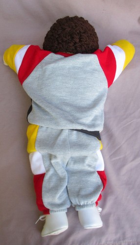 Xavier Roberts Soft Sculpture Cabbage Patch 1987 Boy Doll A/O Sweatsuit - Picture 9 of 13