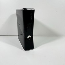 Xbox 360 Slim 250gb Console Only Black Tested & Working No Power Supply Free P&P