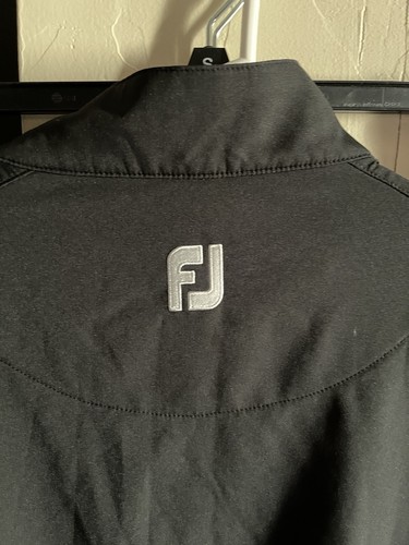 FootJoy Sweater Mens Size XL 1/4 Zip Pullover Long Sleeve Mock Neck Jacket - Picture 7 of 7
