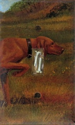 Vizsla Single Toggle Light Switch Plate, handmade in USA