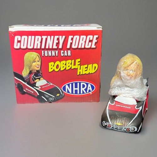 NHRA Courtney Force Funny Car Bobblehead 2015 NIB
