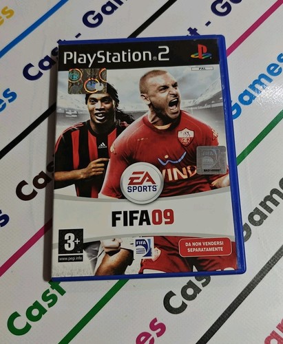 SONY PS2 FIFA 09 PLAYSTATION 2 PAL ITALIANO COMPLETO DISCO COME NUOVO