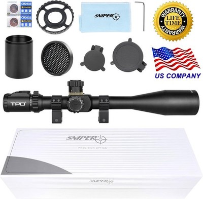 12-60X60SAL Long Range Rifle Scope 35mm Tube Side Parallax