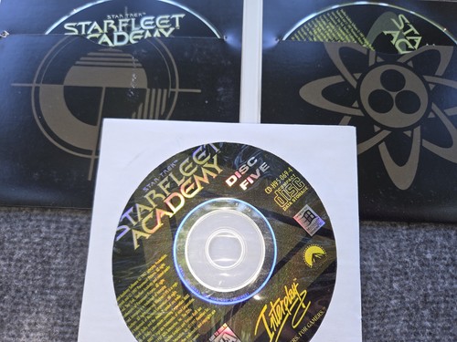 Star Trek Starfleet Academy PC Juego CD-ROM 1997 Interplay Windows DOS Computadora - Imagen 5 de 16
