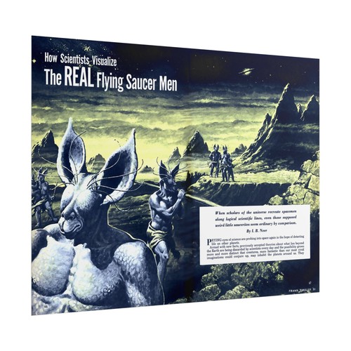 The Real Flying Saucer Men, 1951 - Paper Poster - Picture 28 of 49