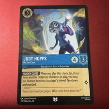 Judy Hopps On the Case 137/204 Whispers in the Well Disney Lorcana
