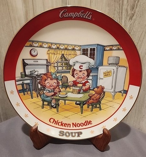 8 Danbury Mint Campbell's Kids Soup 8" Plates - Limited Edition C-7331 - Picture 16 of 20