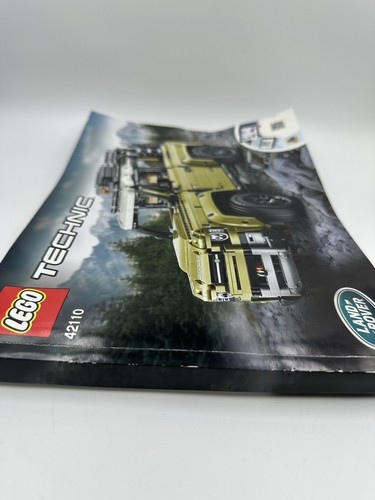 Rare Lego Technic 42110 Land Rover Defender Vehicle Instruction Manual Book ONLY - Picture 7 of 9