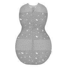 Happiest Baby Sleepea 5-Second Swaddle Gray Moon Print Size M 3  6 Months 