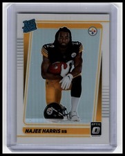 2021 Donruss Optic #213 Rated Rookies Najee Harris Holo Variation