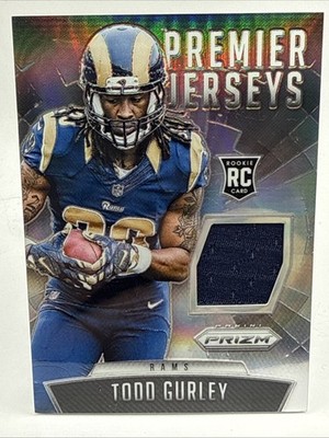 2015 Panini Prizm Premiere Jersey #PPJ-TG, TODD GURLEY RC, St. Louis Rams