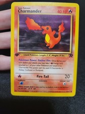 Pokemon Tcg 1st Edition Charmander Team Rocket 1999 50/82 Lp Condition