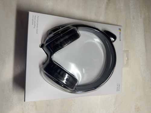 Microsoft LifeChat LX-3000 Schwarz Headset USB Kopfhörer NEU VERSIEGELT
