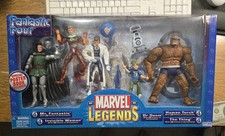Fantastic Four Marvel Legends Sealed Action Figures by ToyBiz w Dr. Doom 2004