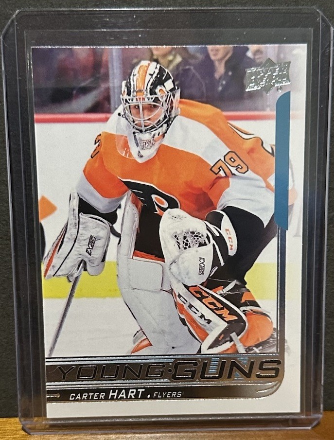 2018-19 Upper Deck - Young Guns Carter Hart #491 (RC)
