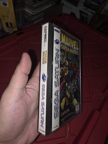 Marvel Super Heroes (Sega Saturn, 1997) Used Tested Works